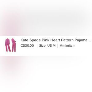 Pink Heart pyjama